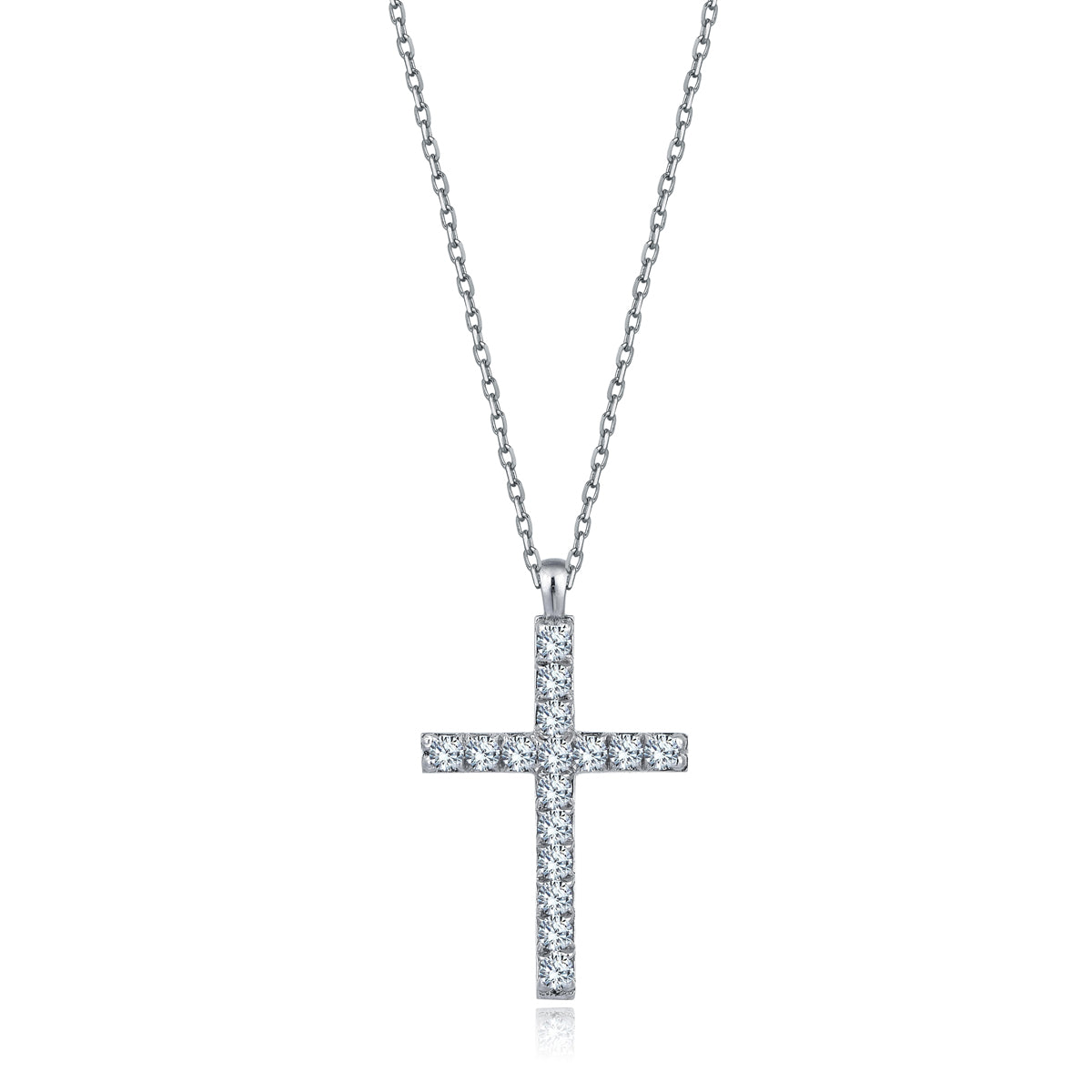 Diamond orders cross necklace tiffany