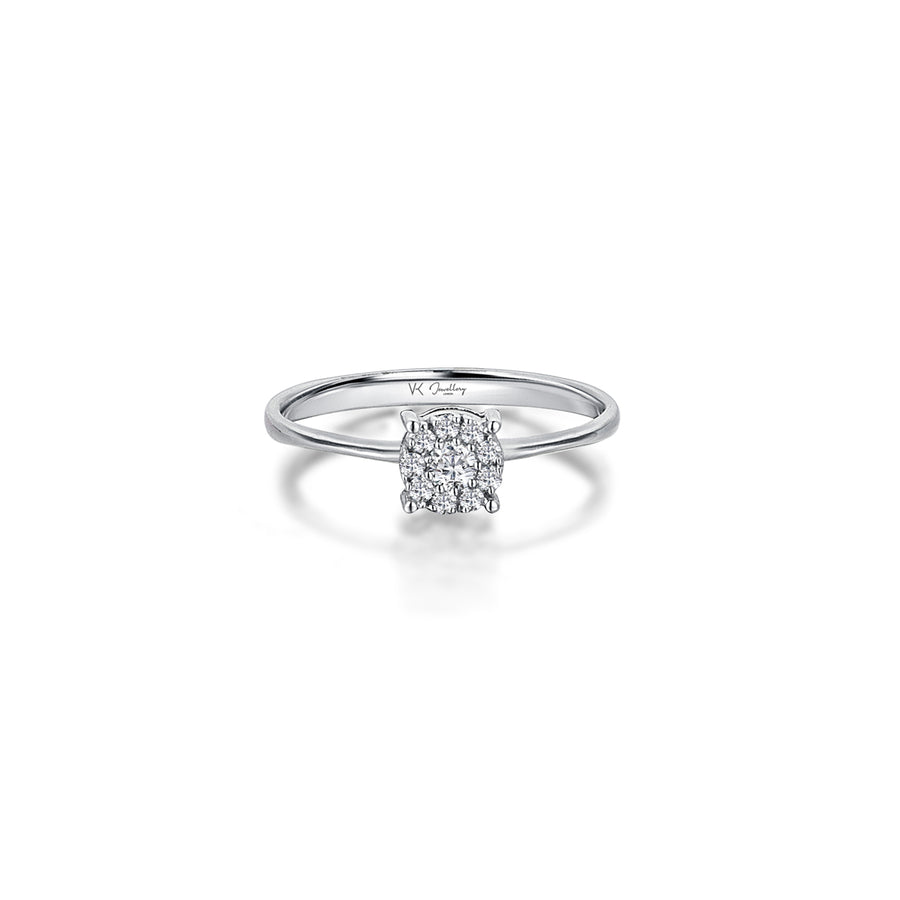 Siena Diamond 18K Gold Ring