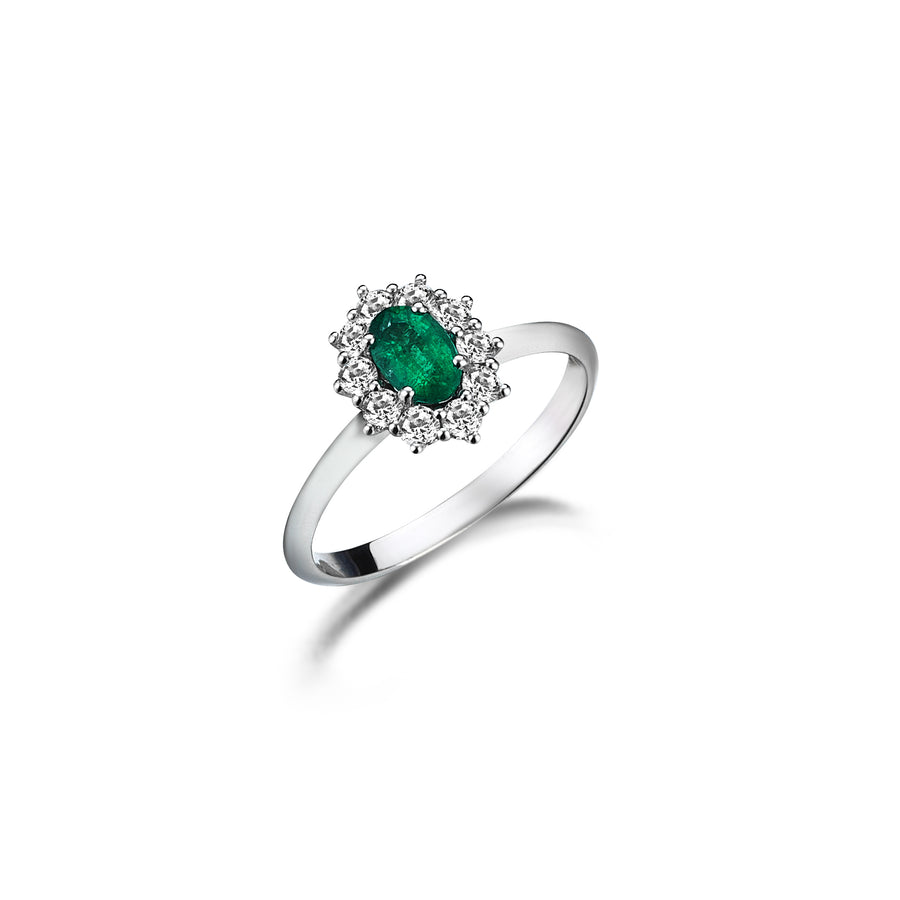 Maha Emerald 18K Gold Ring