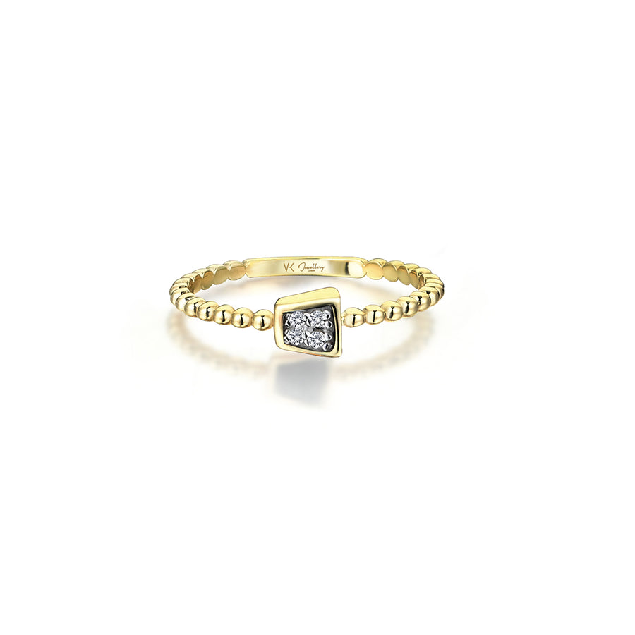 Rina 14K Gold Diamond Ring