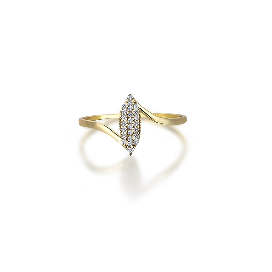 Catherina Diamond 14K Gold Ring